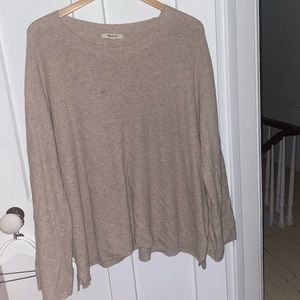 Madewell Oatmeal Waffle Sweater